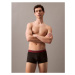 Pánske boxerky CALVIN KLEIN 3 PACK-LOW RISE TRUNK-B- BLACK, SYRAH, COCOON WBS