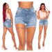 Sexy Highwaist used Look Jeansshorts denimblue