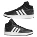 Pánska rekreačná obuv ADIDAS Hoops 3.0 Mid core black cloud white grey six