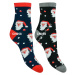 STEVEN Vianočné ponožky Steven-136D-058 CN059-čierna