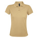 SOĽS Prime Women Damské polo tričko SL00573 Sand