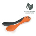 Light my fire Spork original BIO 2-pack rustyorange/slatyblack Cestovný príbor