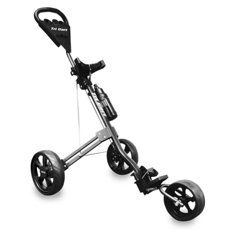 Longridge Tri Cart Black Manuálny golfový vozík