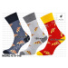 MORE Pánske ponožky More-079-148 211-červená