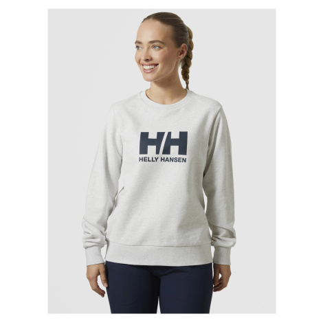 Svetlosivá dámska mikina HELLY HANSEN HH Logo Crew Sweat 2.0