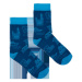 Dámske ponožky so vzorom Gdansk - Kabak modro-černá