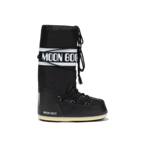 Dámske vysoké zimné topánky MOON BOOT MB ICON NYLON N001 BLACK