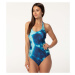 Plavky Aloha From Deer Tie Dye Open Back SSOB AFD852 Blue