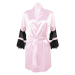 DKaren Housecoat Beatrice Pink