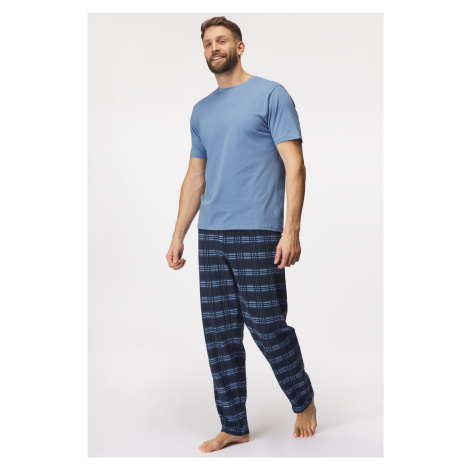 Bavlnené pyžamo MEN-A Holiday dlhé