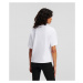 Tričko Karl Lagerfeld Rhinestone T-Shirt Biela
