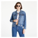 GUESS Kit Oversize Denim Jacket Modrá