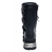 topánky kožené NEW ROCK Basic Boots (373-S4) Black Čierna