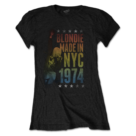 Blondie tričko Made in NYC Čierna