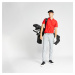 Pánska golfová polokošeľa s krátkym rukávom WW900 červená