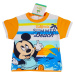 Mickey Mouse chlapčenské farebné tričko summer beach