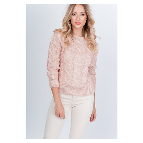 Originálny dámsky sveter - ružový