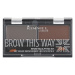 Rimmel Brow This Way paleta pre líčenie obočia odtieň 002 Medium Brown