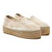 Manebi Espadrilky Yucatan Double Sole Espadrilles G 0.3 D0 Béžová