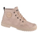 BÉŽOVÉ DÁMSKE ČLENKOVÉ TOPÁNKY PALLADIUM PAMPA SP20 HI WAX 74388-210-M