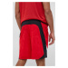 Tréningové šortky Under Armour Heatwave Hoops červená farba