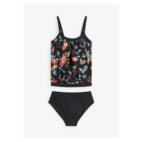 Tankiny oversize (2-dielne) s prestaviteľnými ramienkami bonprix