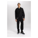 DEFACTO Fit Jogger Sweatpants Standard Fit Pocket Basic Plain