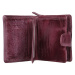 Dámska kožená peňaženka Lagen Marla - fialová