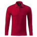 Malfini premium Contrast Stripe Ls Pánska polokošeľa 258 formula red