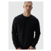 Pánska mikina 4F SWEATSHIRT-WAW24TSWSM1258-20S-DEEP BLACK