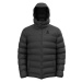 Odlo ASCENT N-THERMIC HOODED INSULATED JACKET Pánska bunda, čierna, veľkosť