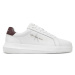 Calvin Klein Sneakersy Chunky Cupsole Monologo YM0YM00681 Biela