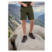 Pánske turistické kraťasy FUNDANGO Roger Trekking Short-590-oliv