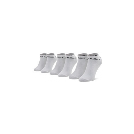 DKNY Súprava 3 párov členkových dámskych ponožiek Olivia S4_0002T_DKY Biela