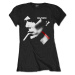 David Bowie tričko X Smoke Red Čierna