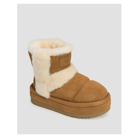 Dámske Zimné Topánky Ugg Classic Chillapeak Hnedé
