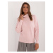 Light pink turtleneck sweater