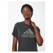 ADIDAS PERFORMANCE Funkčné tričko 'Future Icons Winners 3.0'  sivá / čierna