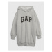 Gap Každodenné šaty 741076-00 Sivá Regular Fit