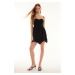 Trendyol Black A-Line Woven Lace Short Dress