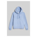 MIKINA GANT REG TONAL SHIELD HOODIE BLUE WATER