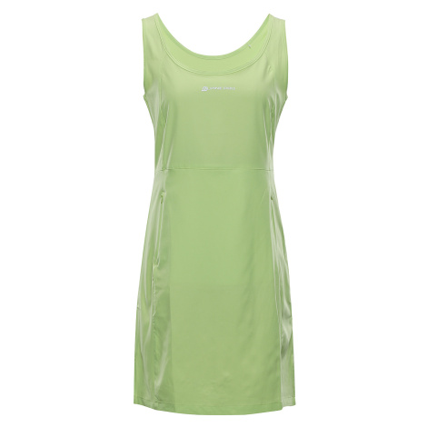 Women's quick-drying dress ALPINE PRO ELANDA 4 french green