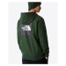 The North Face M Raglan Red Box Hoodie - Pánske - Mikina The North Face - Zelené - NF0A2ZWUI0P