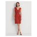 Lauren Ralph Lauren Koktejlové šaty 253906356003 Červená Regular Fit