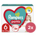 2x PAMPERS Pants Nohavičky plienkové jednorazové 6 (15 kg+) 84 ks - MEGA PACK