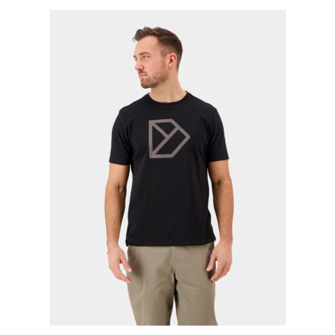 Didriksons Tričko D-Logo Usx T-Shirt 505096 Čierna Regular Fit