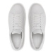 Calvin Klein Sneakersy Low Top Lace Up Lth Sm HM0HM01018 Biela