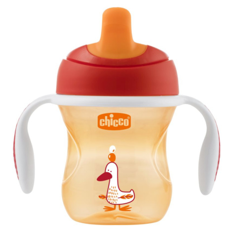 Chicco Training Cup hrnček s držadlami Red 6 m+