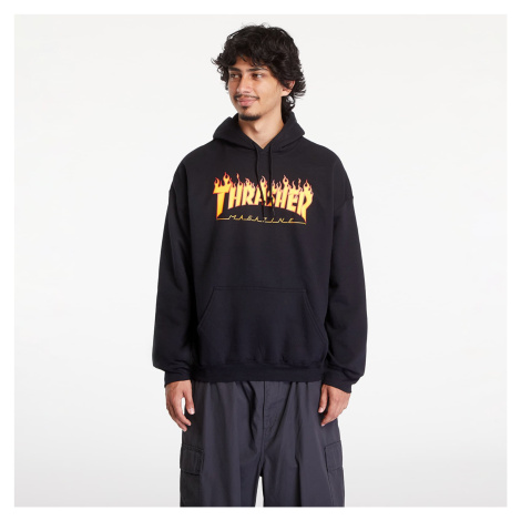 Thrasher Flame Logo Hood Black S