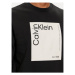 Calvin Klein Mikina Square Logo K10K112440 Čierna Regular Fit